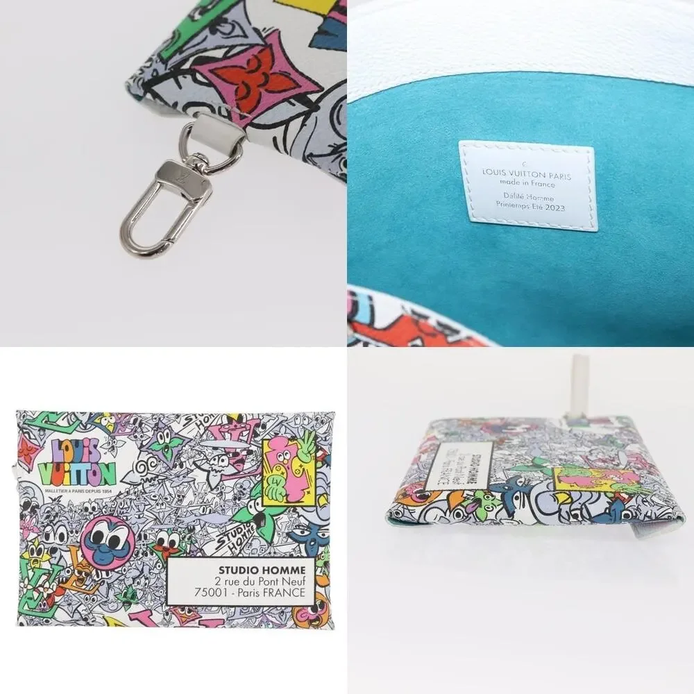 Louis Vuitton Monogram Comics Trio Envelope Pouch